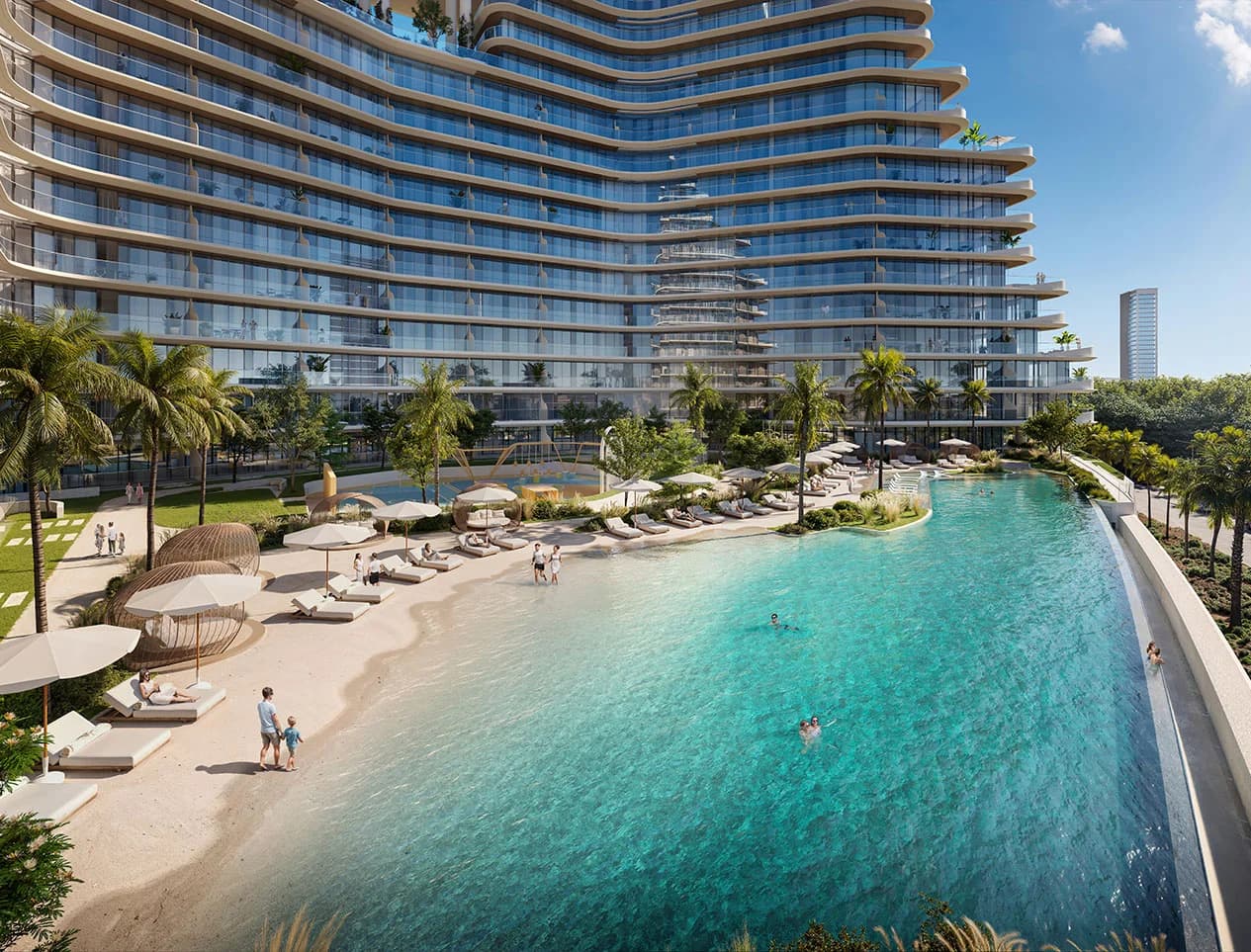 15 Cascade by Iman, waterfront residential tower in Dubai